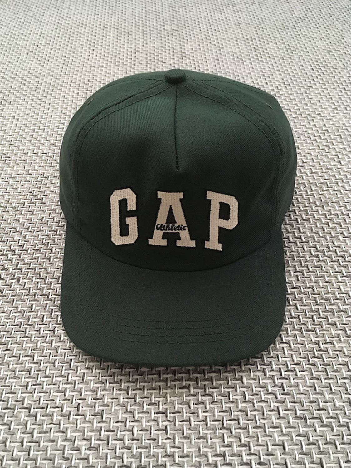 90s USA made spell-out wool blended caps 상품이미지2