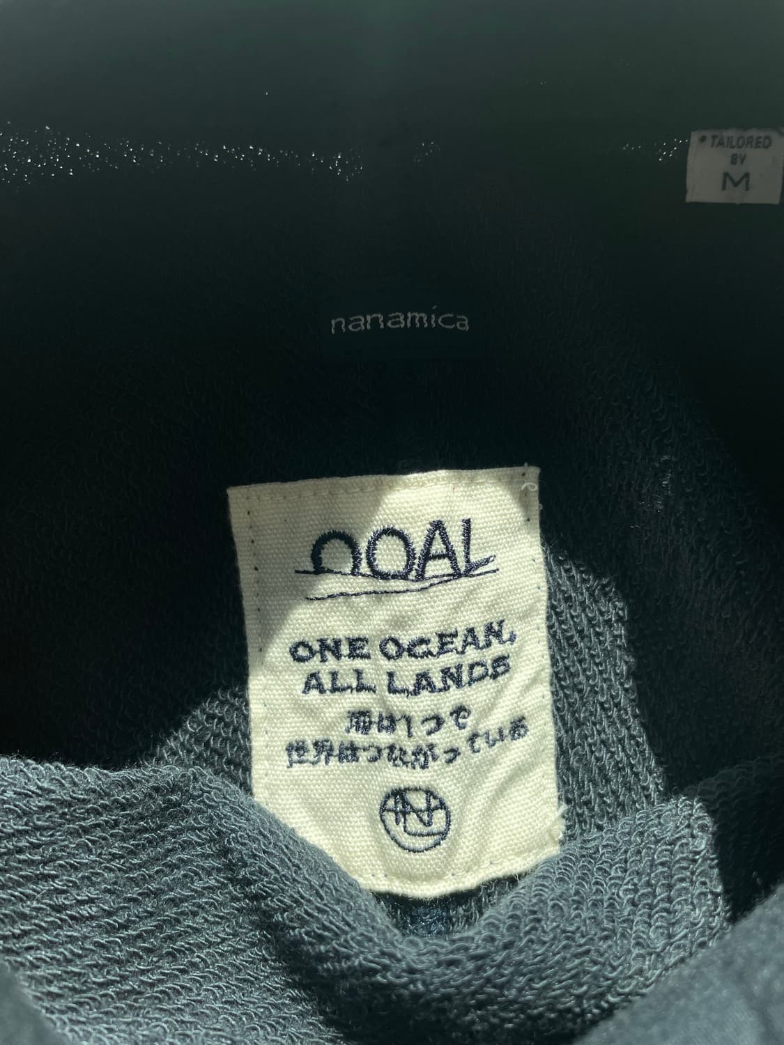 나나미카 OOAL 모크넥 스웻셔츠 상품이미지8