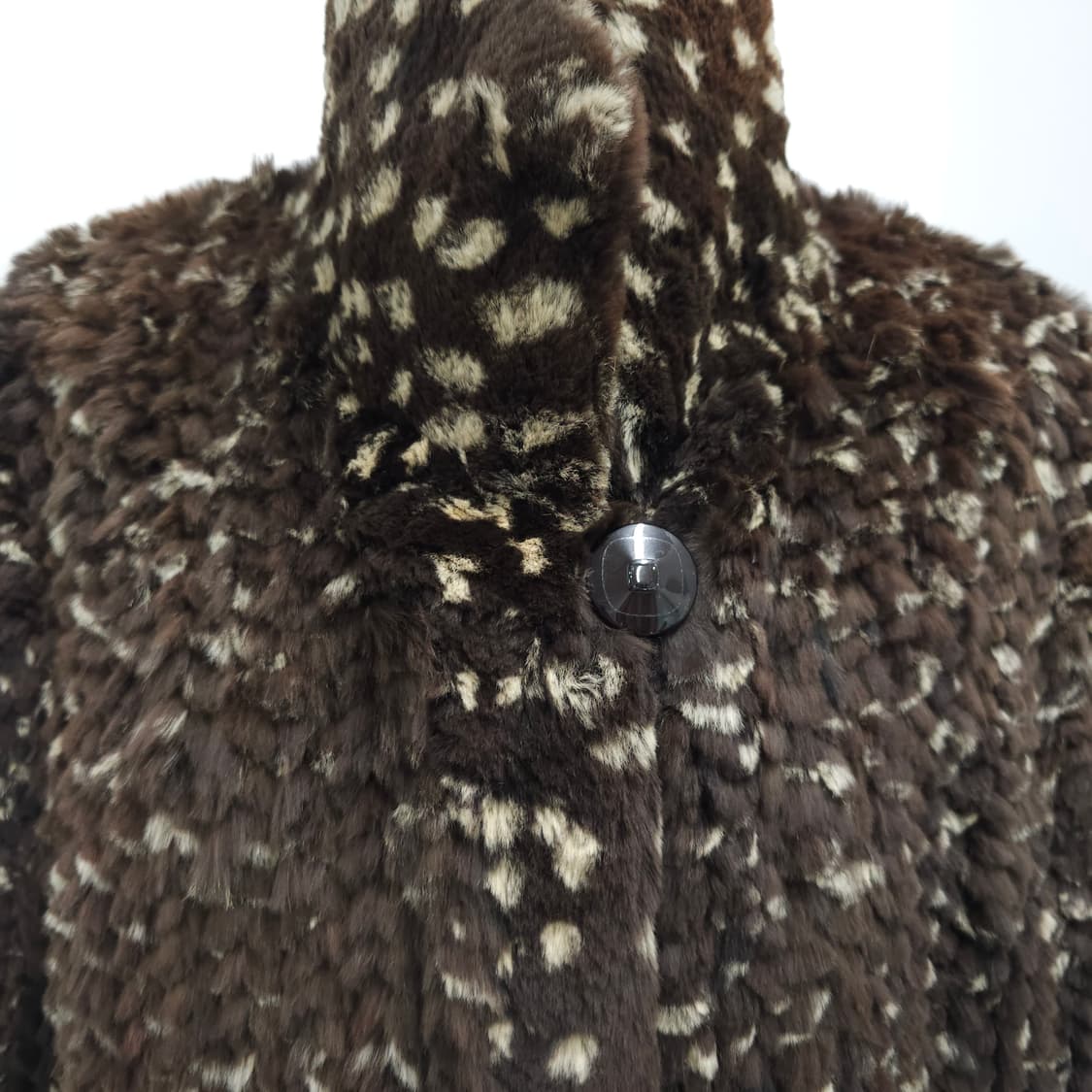 실크100% 래빗퍼 리버시블 양면 자켓 아우터 상품이미지7