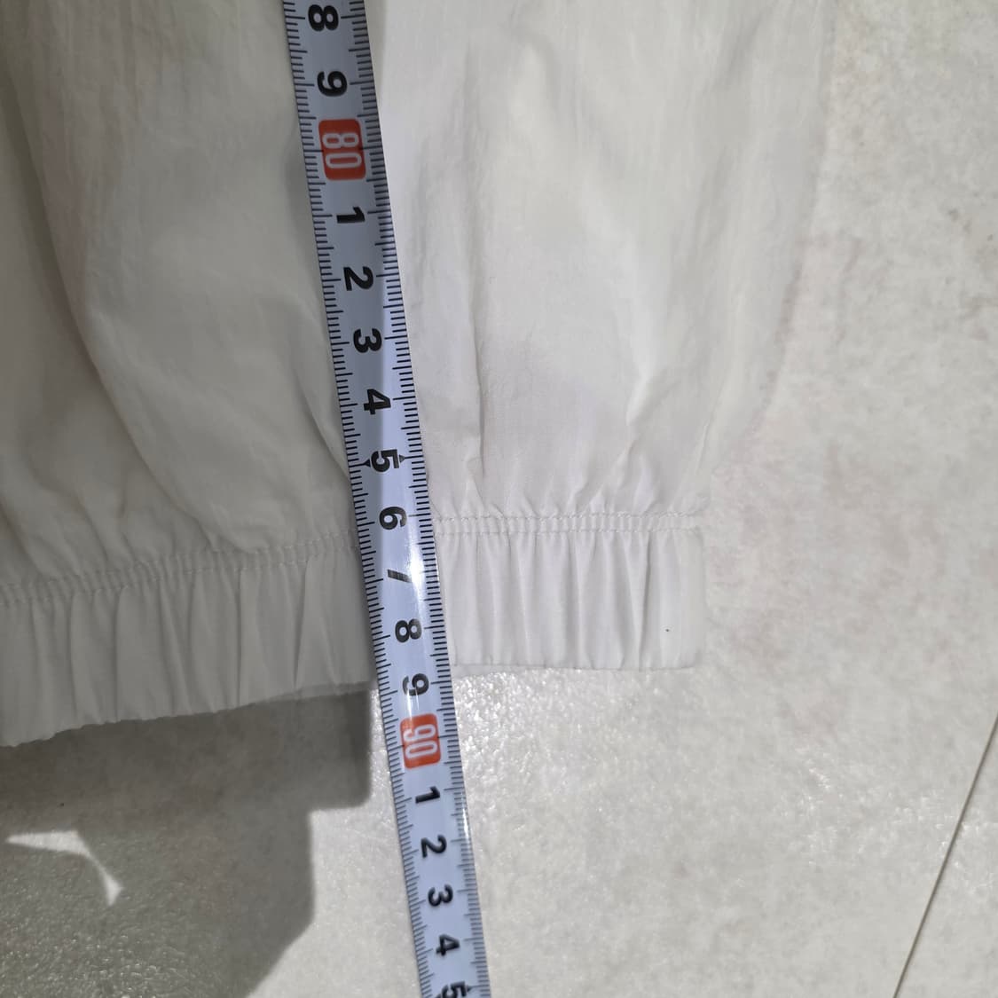 나이키 화이트 스우시 우븐 팬츠 S 상품이미지8