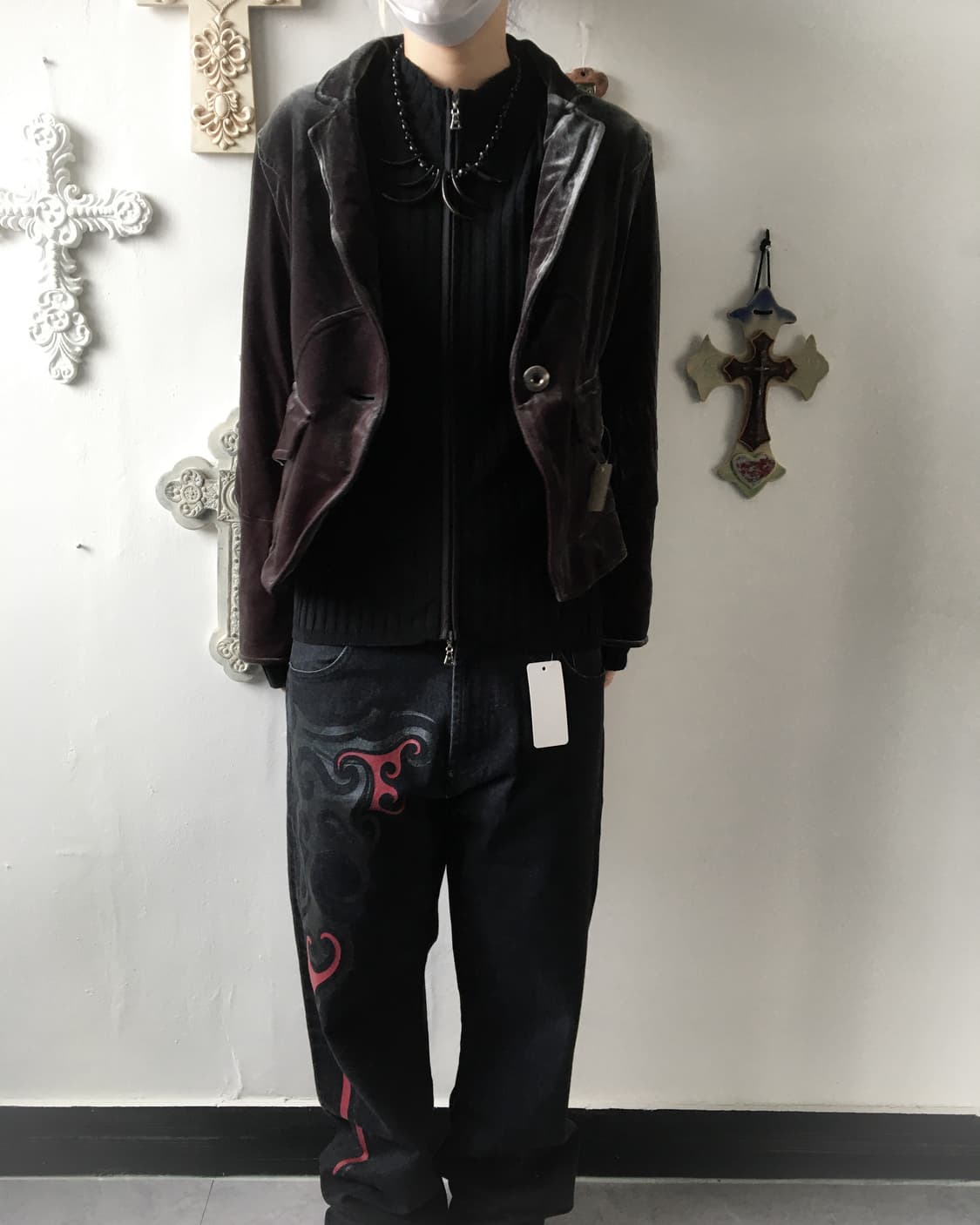 Velvet jacket 상품이미지5