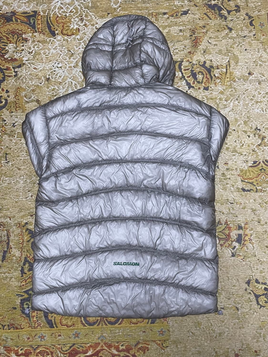 [L] 살로몬 UNI 크로스 인슐레이션 경량패딩 라이트 그레이 상품이미지2