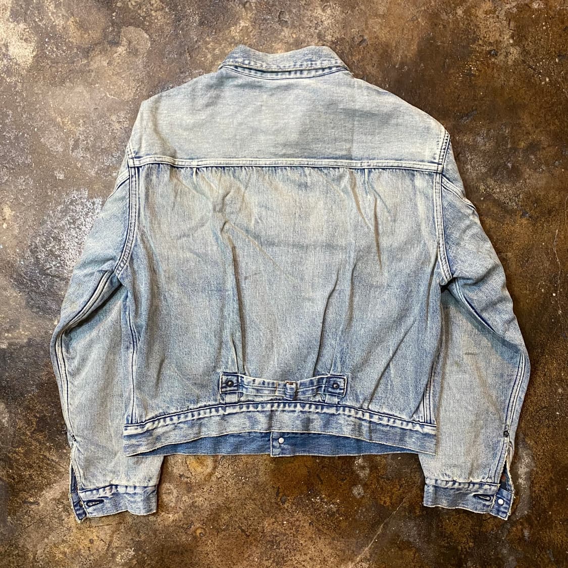 (L) bowwow blanket lined denim jk aging 상품이미지5