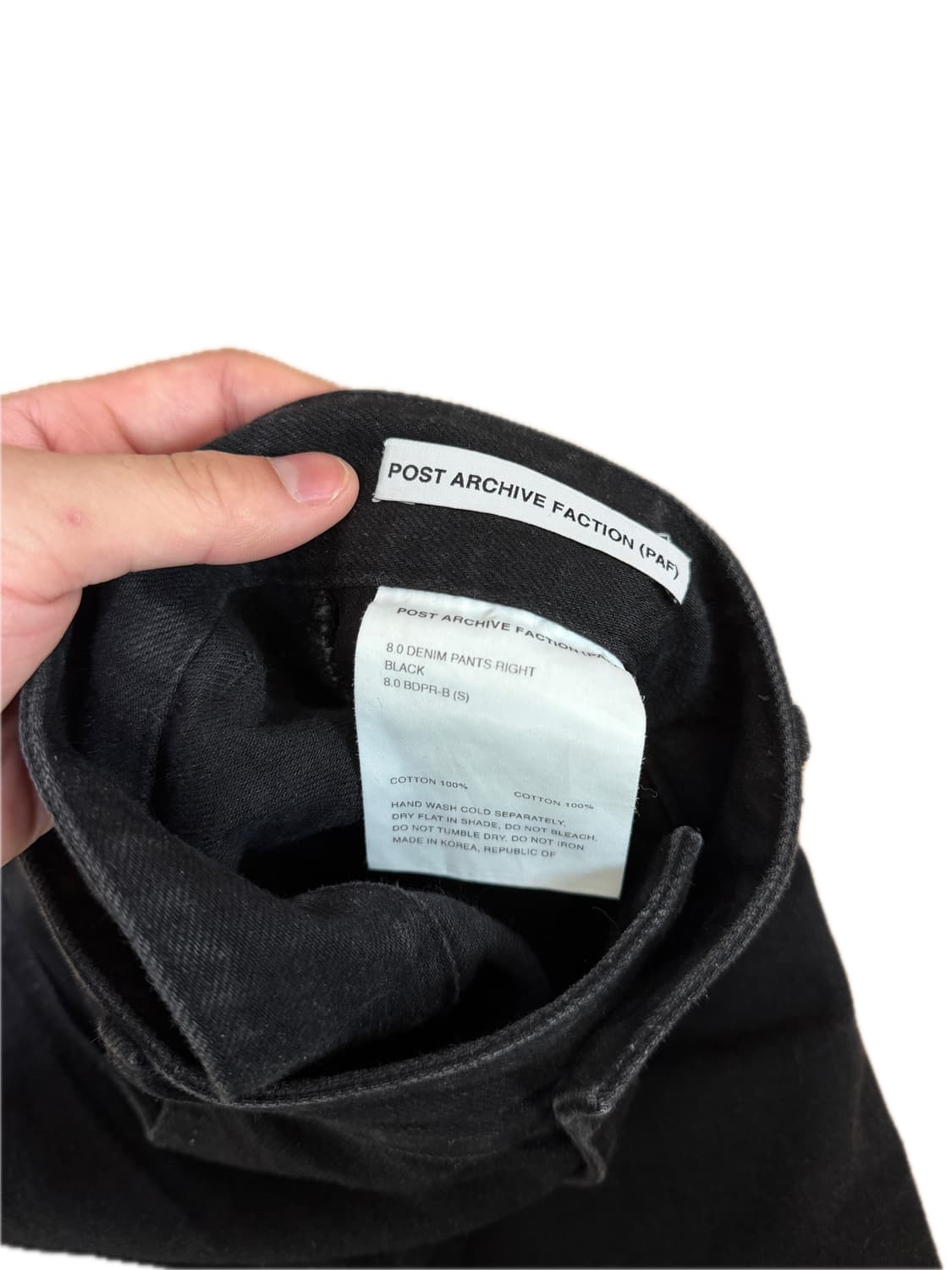 [S] 포스트 아카이브 팩션 8.0 RIGHT 데님 상품이미지5