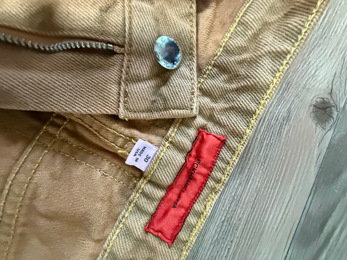 에크하우스 라타 23aw 블리치 데님팬츠 상품이미지4