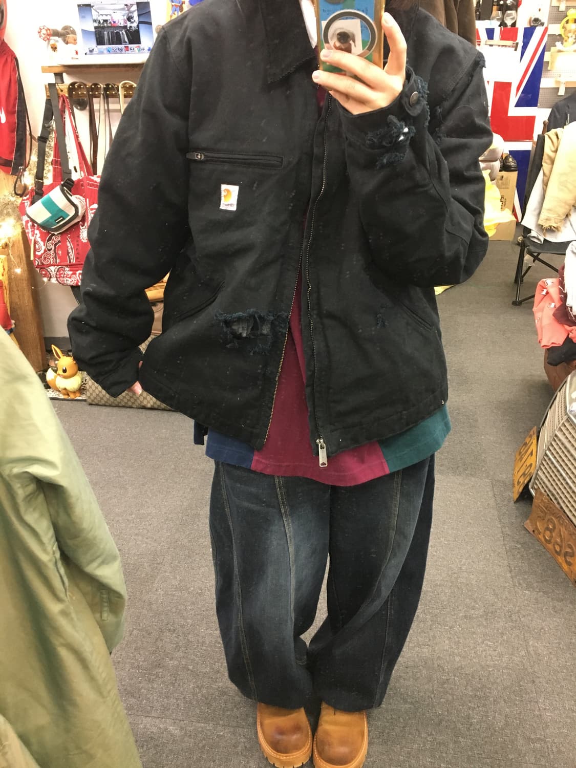 빈티지 칼하트 디트로이트 자켓 상품이미지1