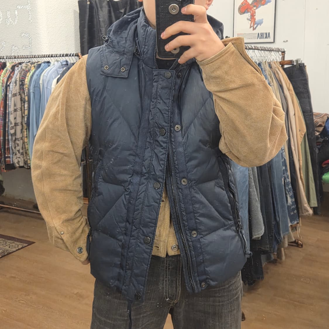 cp 컴퍼니 고글 패딩 베스트 100 상품이미지9