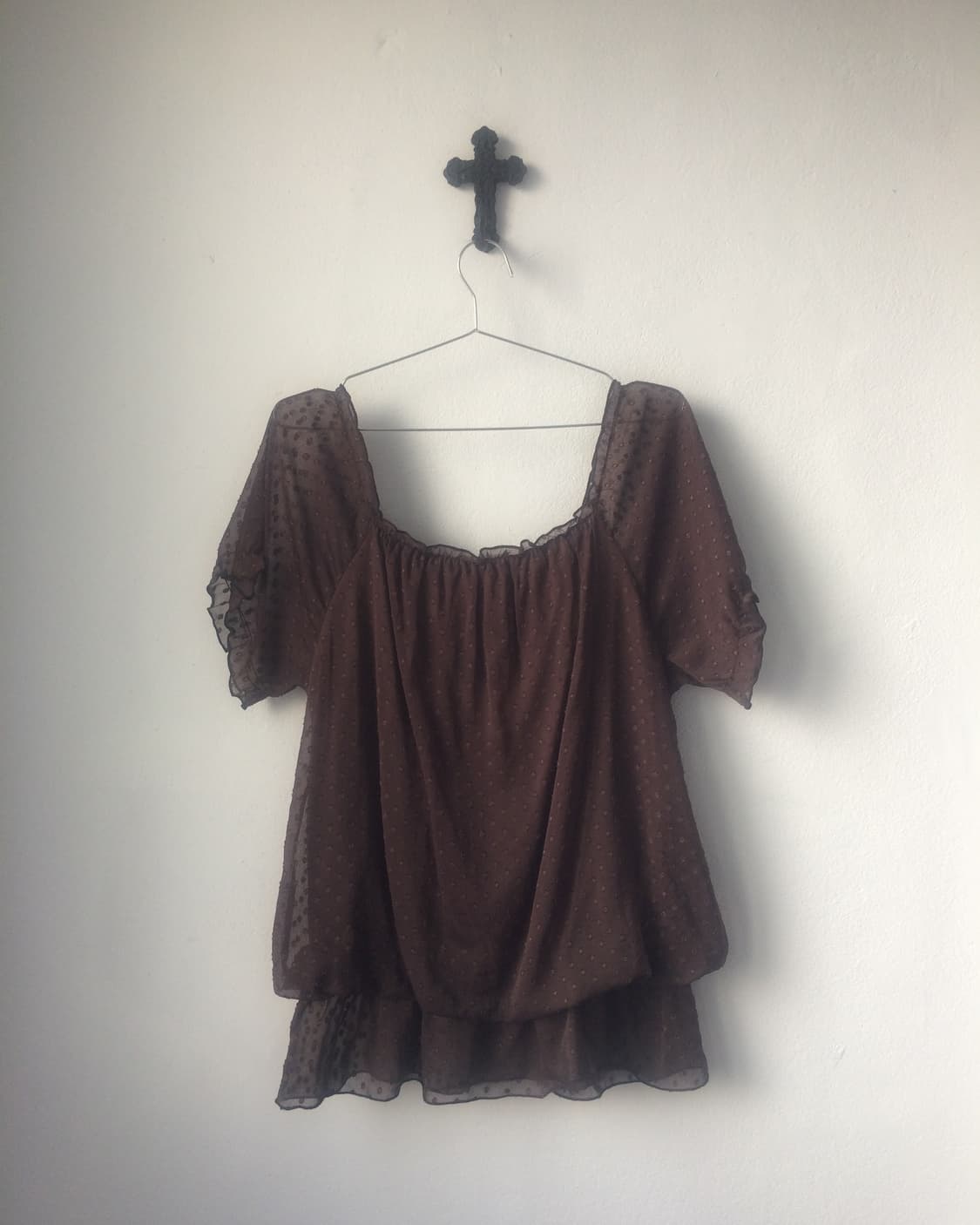Dot pattern blouse 상품이미지2