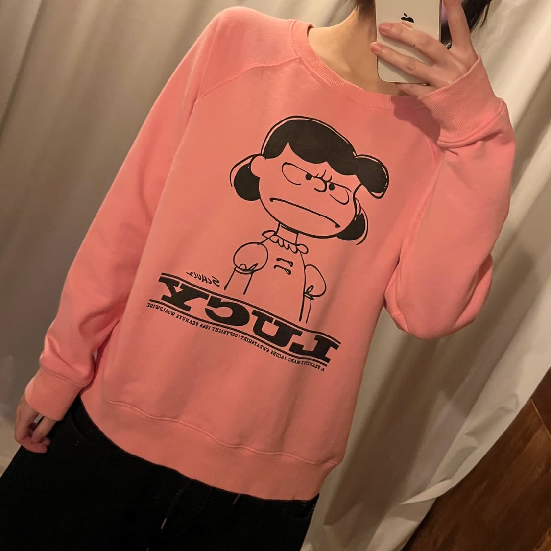 마크제이콥스 루시 래글런 맨투맨 상품이미지2