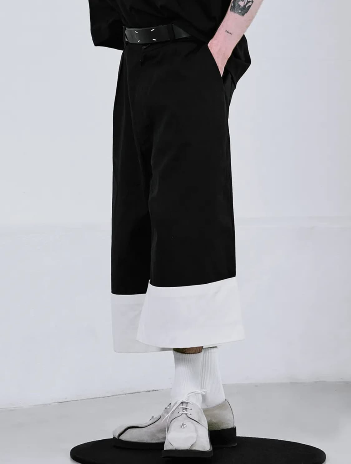 라멀마메종 롤업 카프리팬츠 블랙  상품이미지4