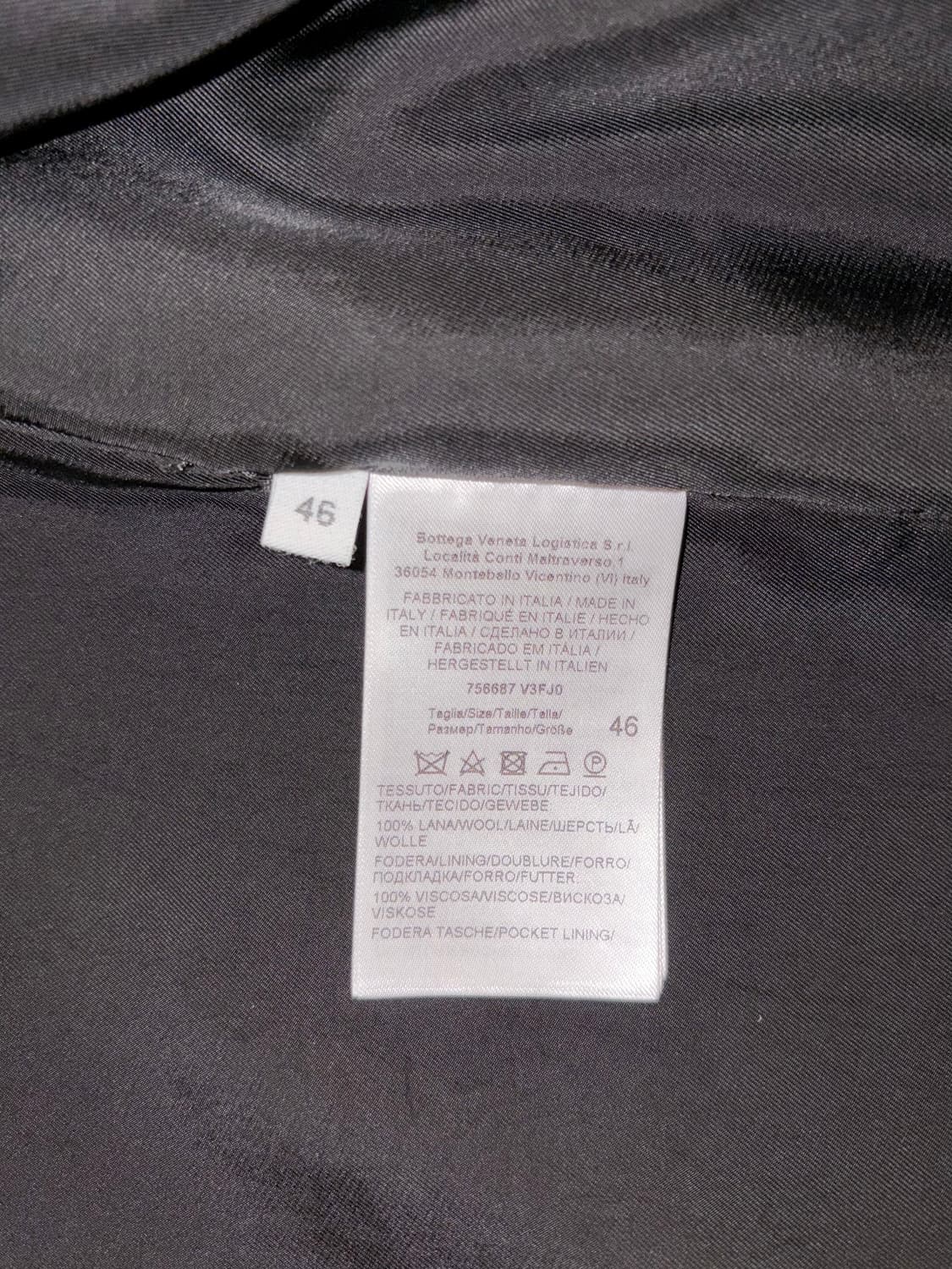 보테가베네타 더블 브레스트 코트 46 상품이미지9