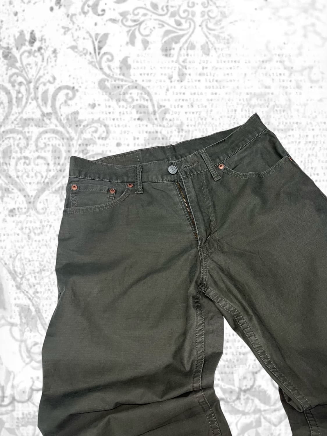 standard fit khaki jeans 상품이미지1