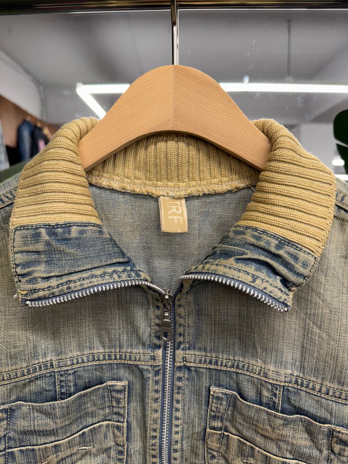 American vintage 여자 빈티지 데님자켓 상품이미지3