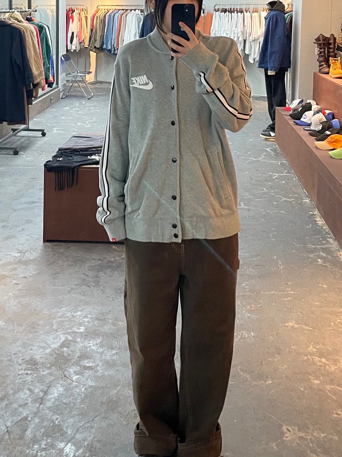 나이키 코튼 블루종 H1133 상품이미지1