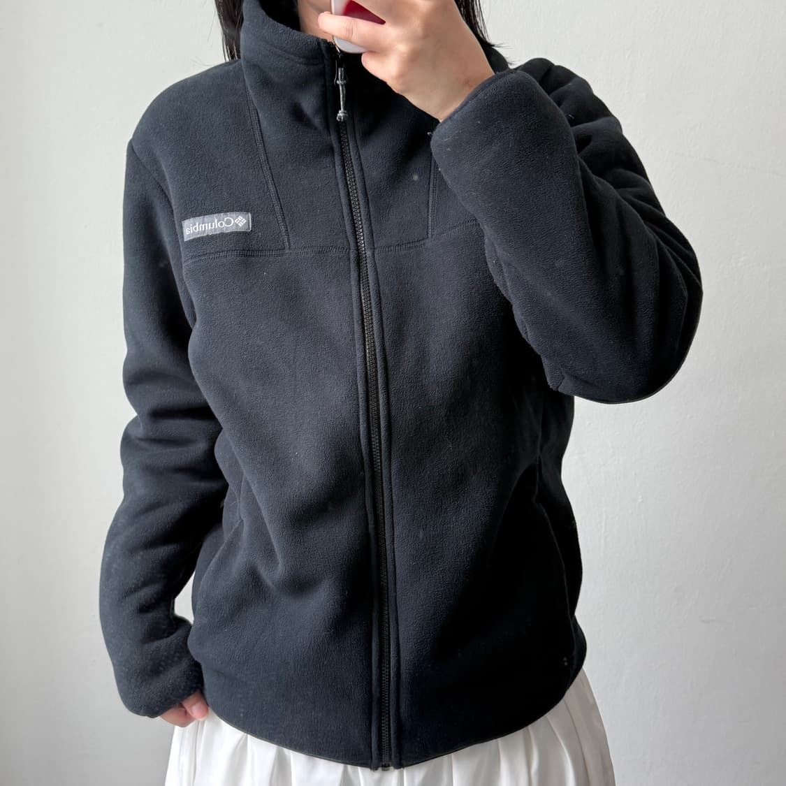 [M] 컬럼비아 블랙 플리스 상품이미지2