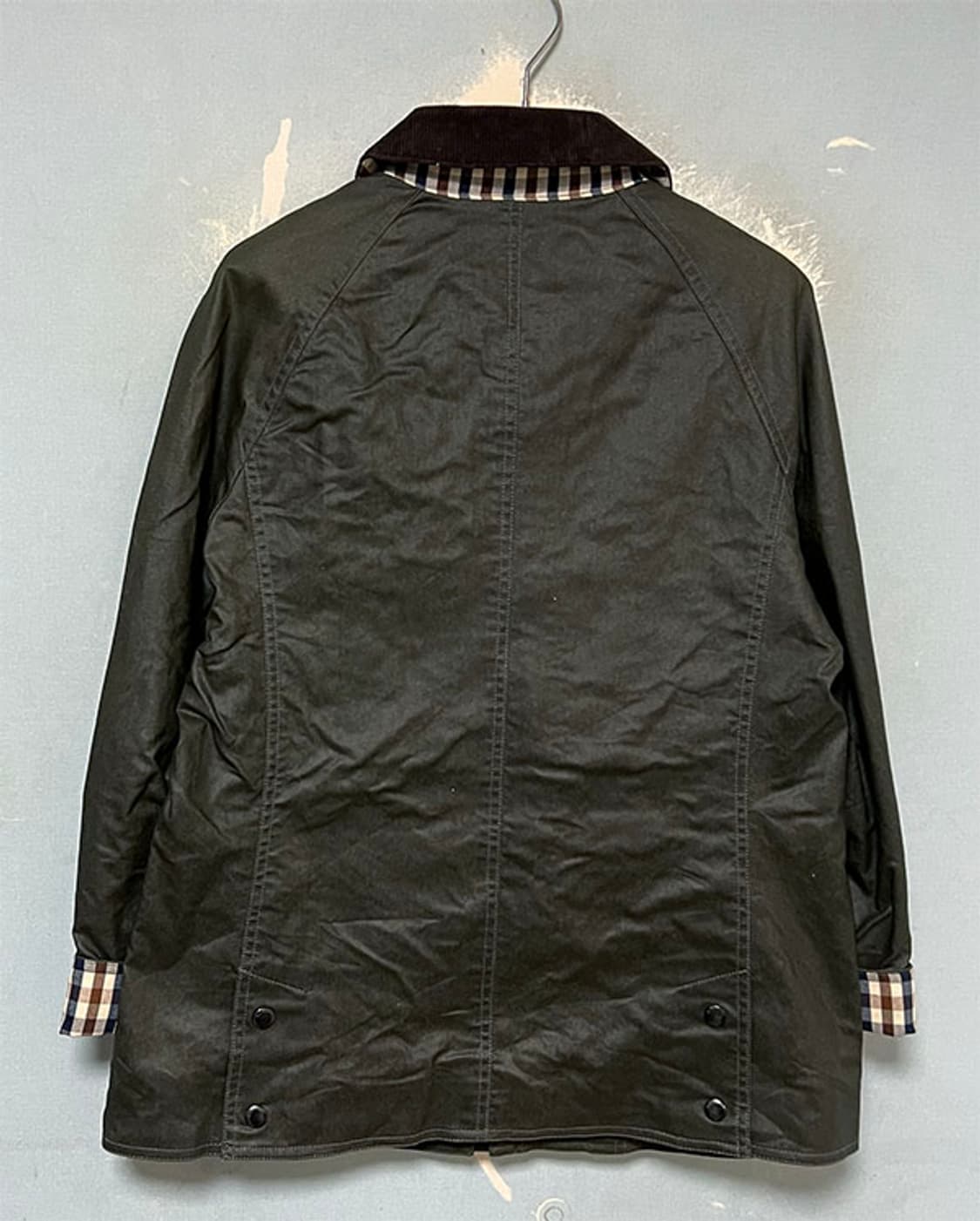 아쿠아스큐텀 여자 왁스코팅자켓 캐주얼 춘추 S 90 55 (85-160) 상품이미지2