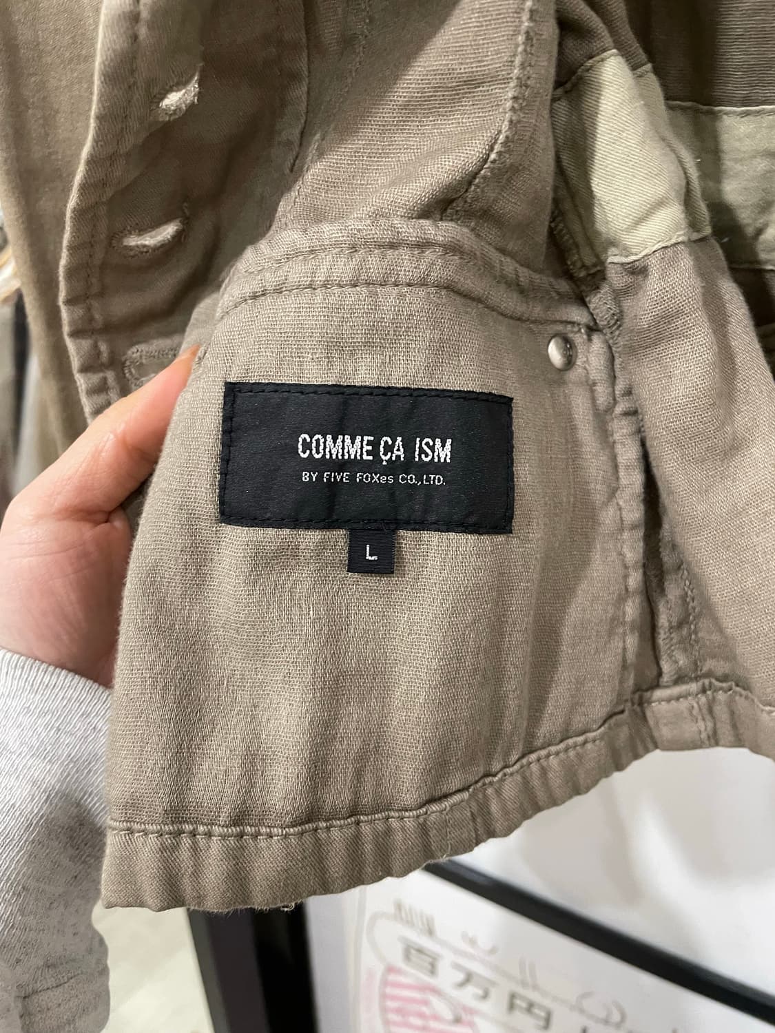 comme ca ism by FIVE FOXes jacket 상품이미지9