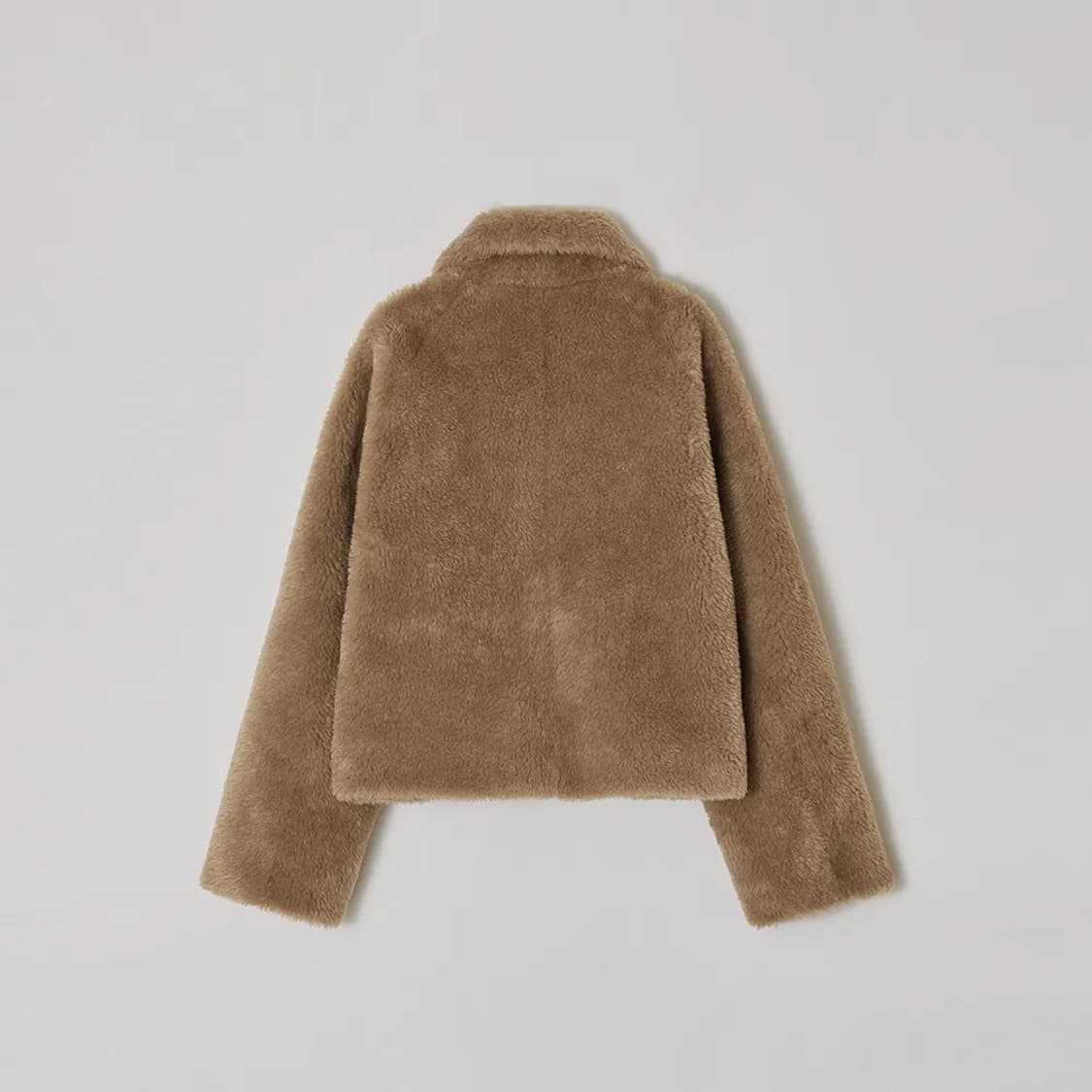 파사드패턴 램스울 숏 재킷 상품이미지3