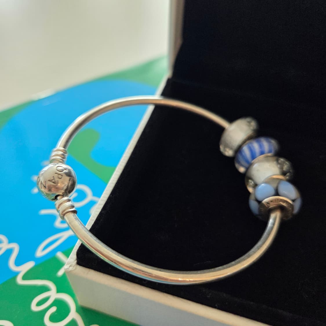 PANDORA 판도라 정품 뱅글팔찌 참포함 세트판매 실버뱅글 상품이미지6