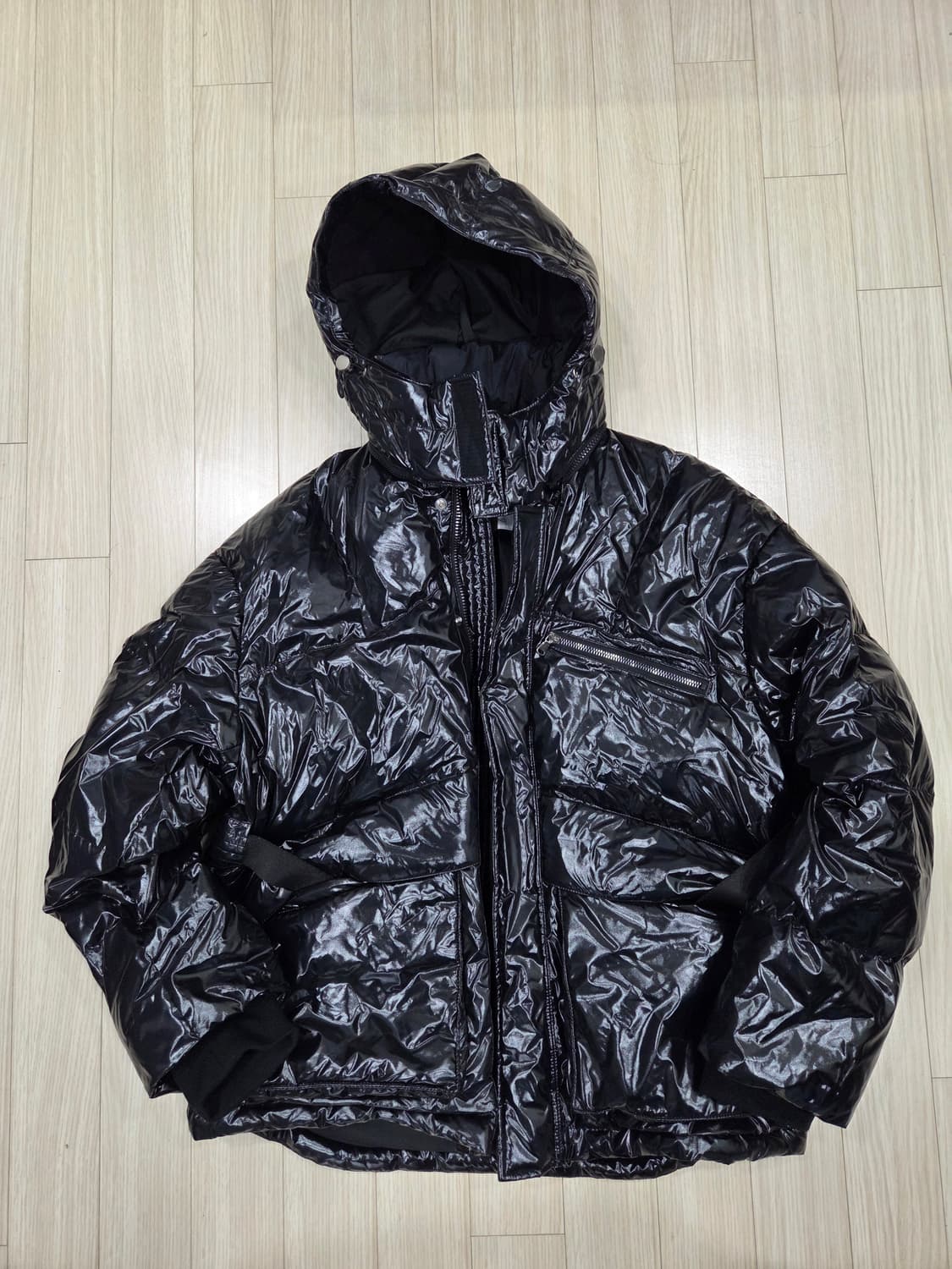 메종미네드 유광 벨티드 구스다운 M사이즈 상품이미지1