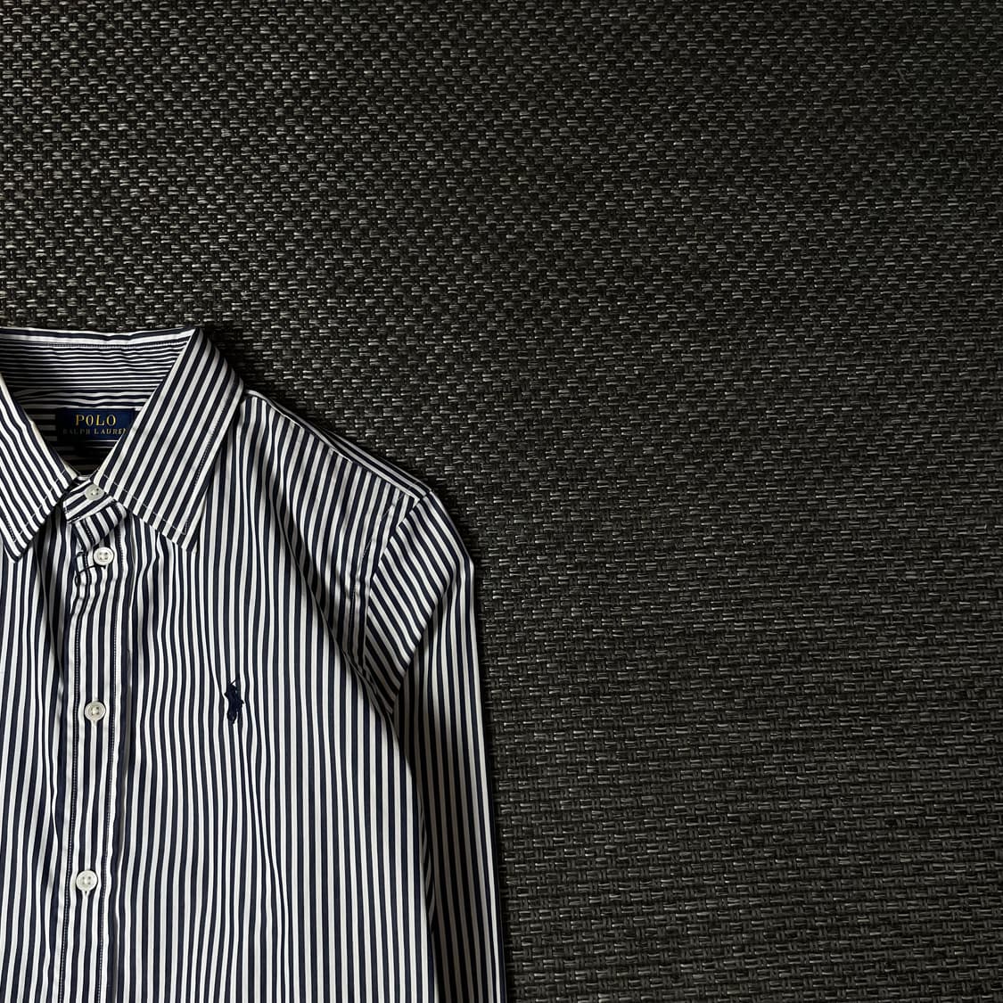 폴로랄프로렌 네이비 스트라이프 긴팔 셔츠 4 상품이미지3