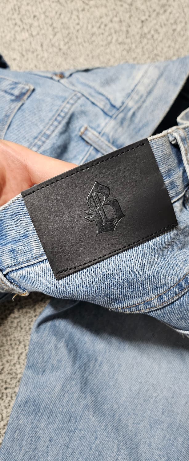 [m] 블랙아웃 데님 워크 팬츠 상품이미지1