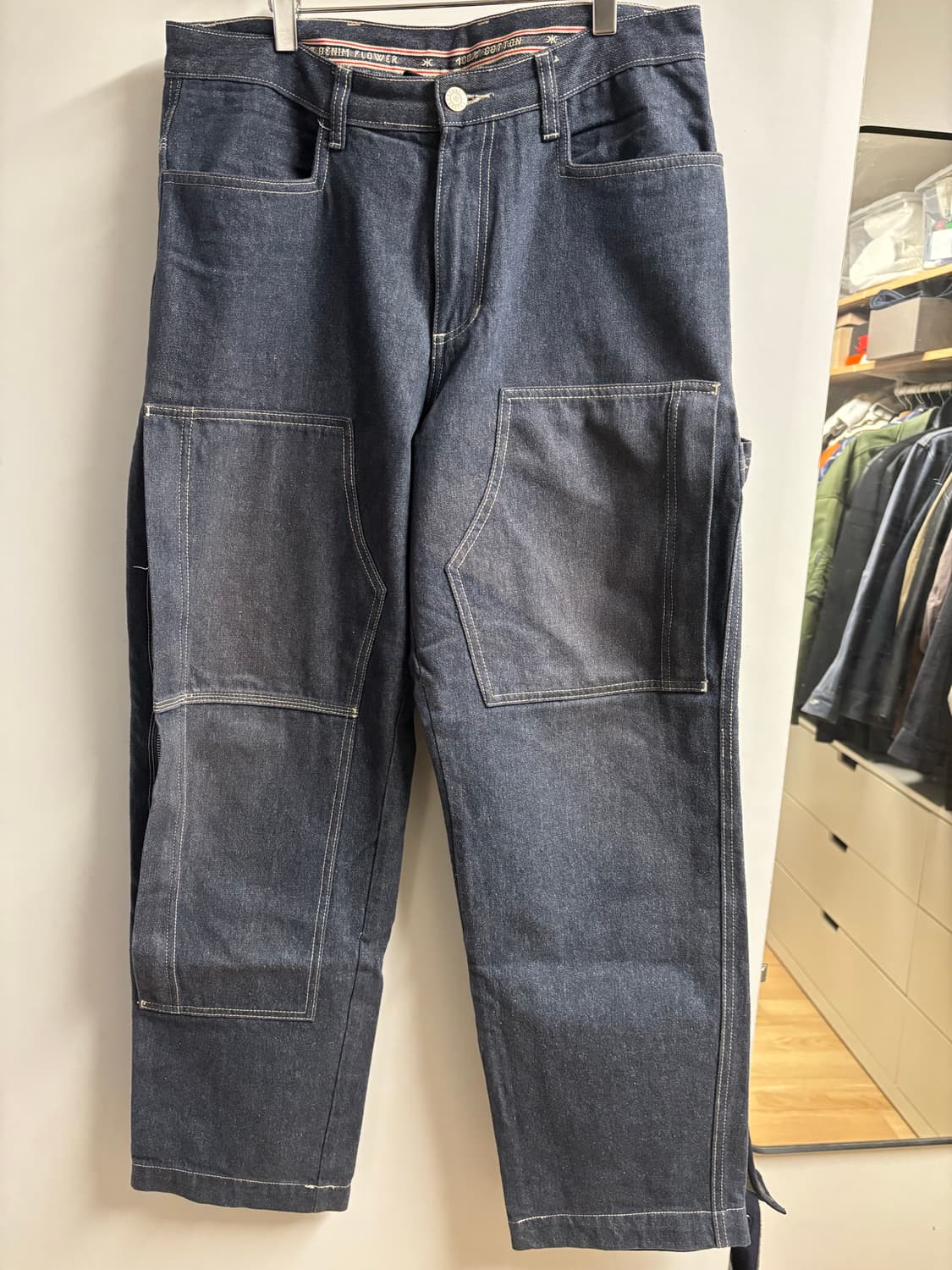 [32] 스투시 X 1017 Alyx 9SM 카펜터 팬츠 블루 상품이미지2
