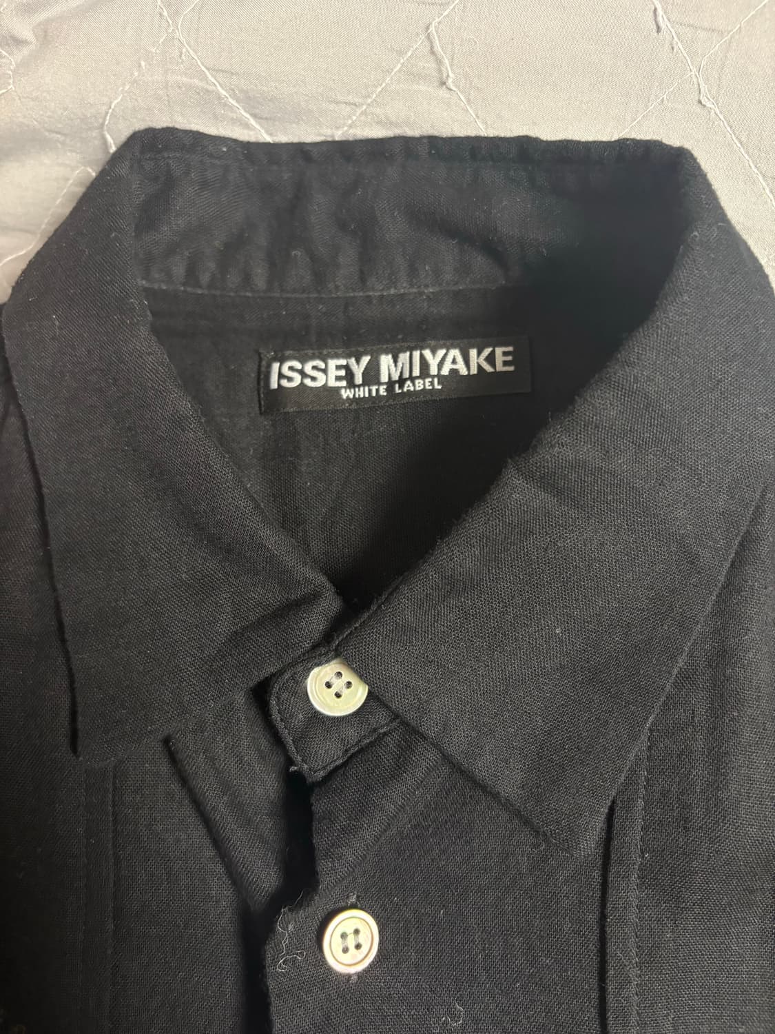 이세이 미야케 맨즈 화이트라벨 반팔 셔츠 상품이미지2