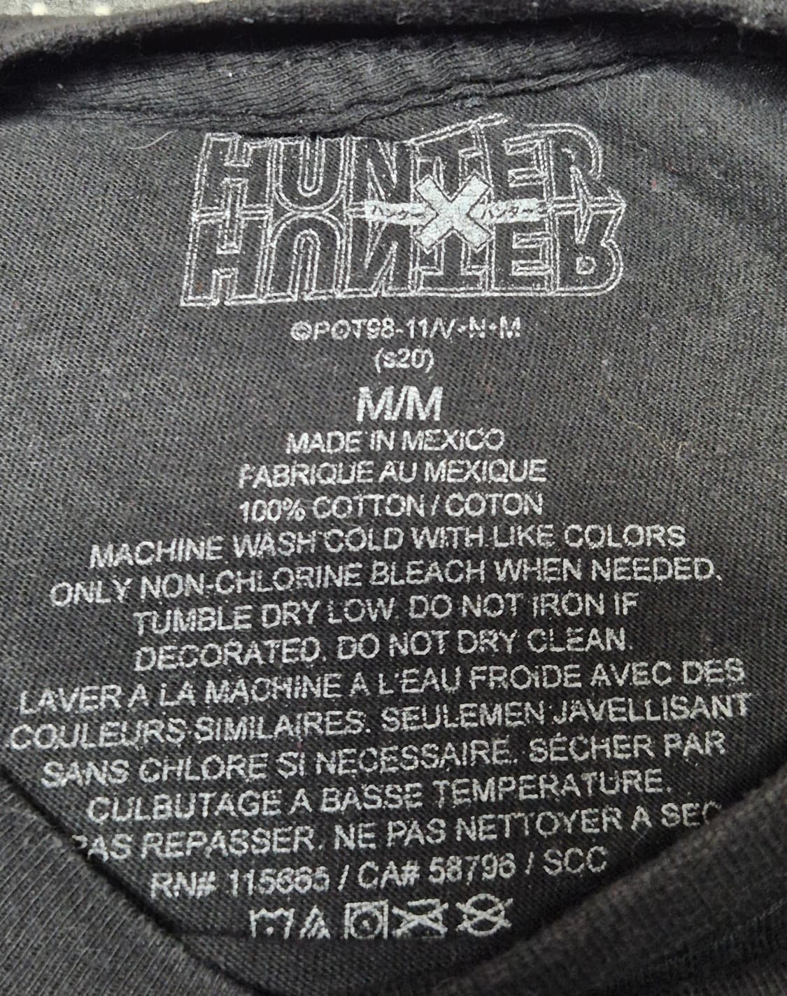 [M]헌터x헌터 오피셜 티셔츠 -204 상품이미지3