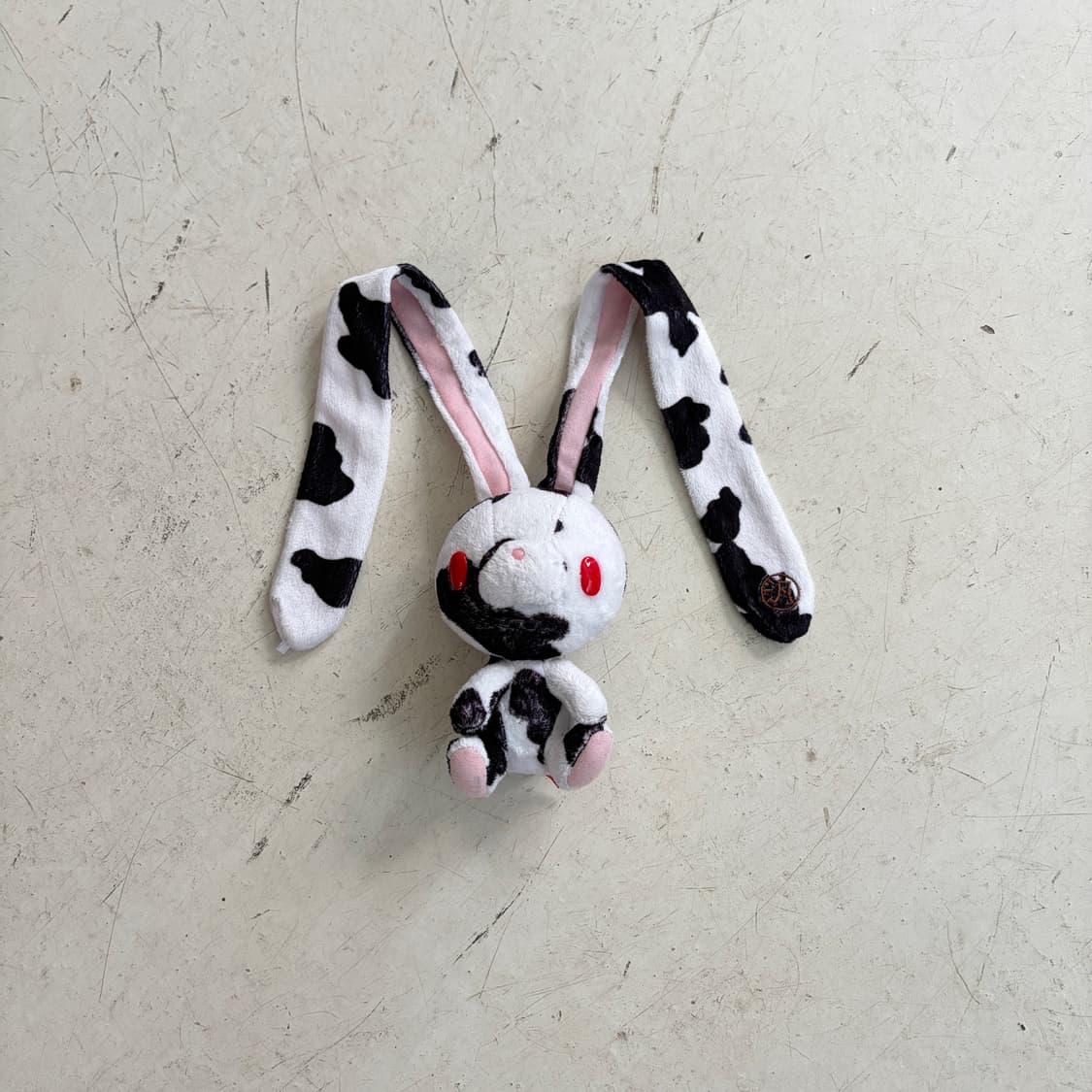 범용토끼 얼룩무늬 빈티지 인형 OS 상품이미지1