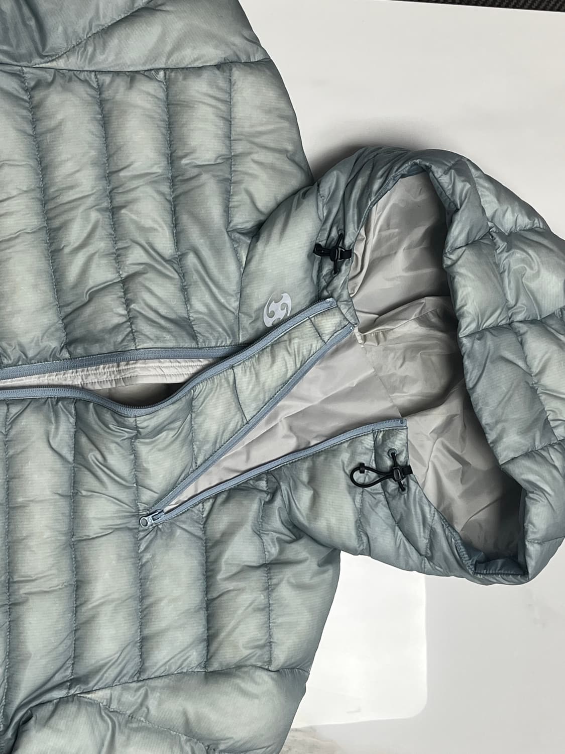 산산기어 경량패딩 서픽스 스카이 블루 23FW 3size 상품이미지3