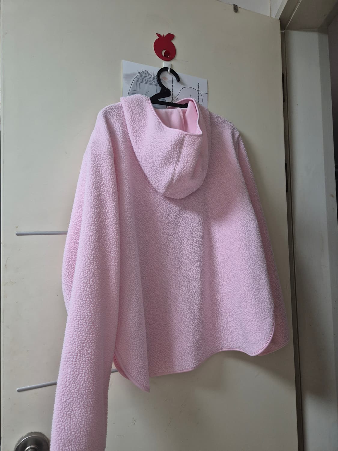 아르켓 플리스후드집업 오버핏 쟈켓 상품이미지3