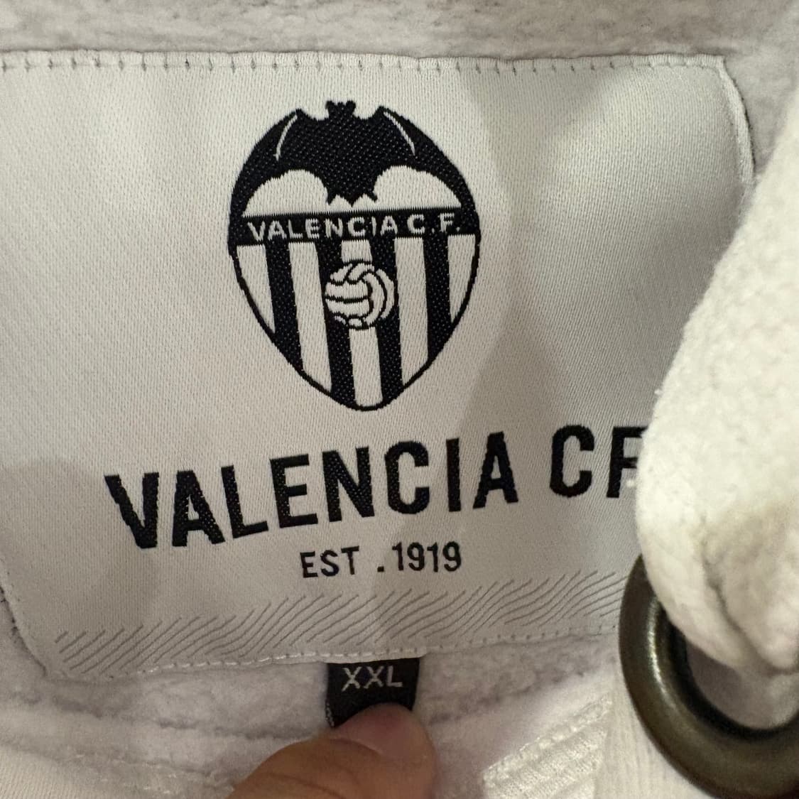 발렌시아 CF 후드티 화이트 2XL 상품이미지6