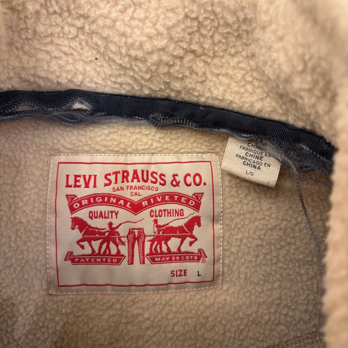 리바이스 플리스 조끼 상품이미지3