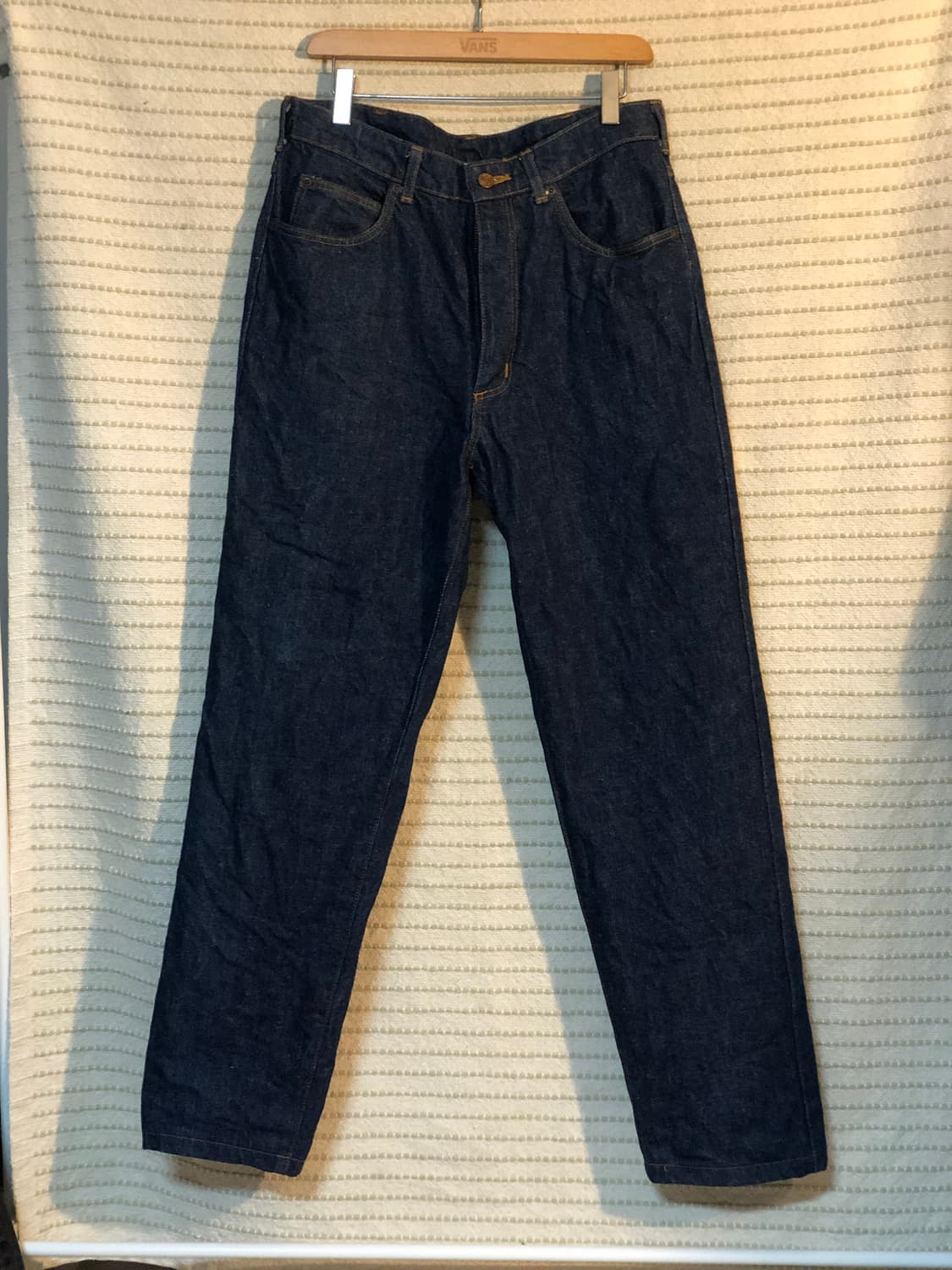 랭글러 레귤러핏 진청 데님 일자 청바지 33 상품이미지1