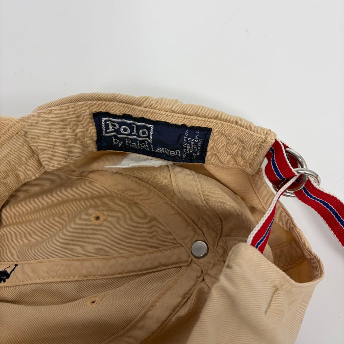 폴로 랄프로렌 포니 로고 볼캡 모자 상품이미지6