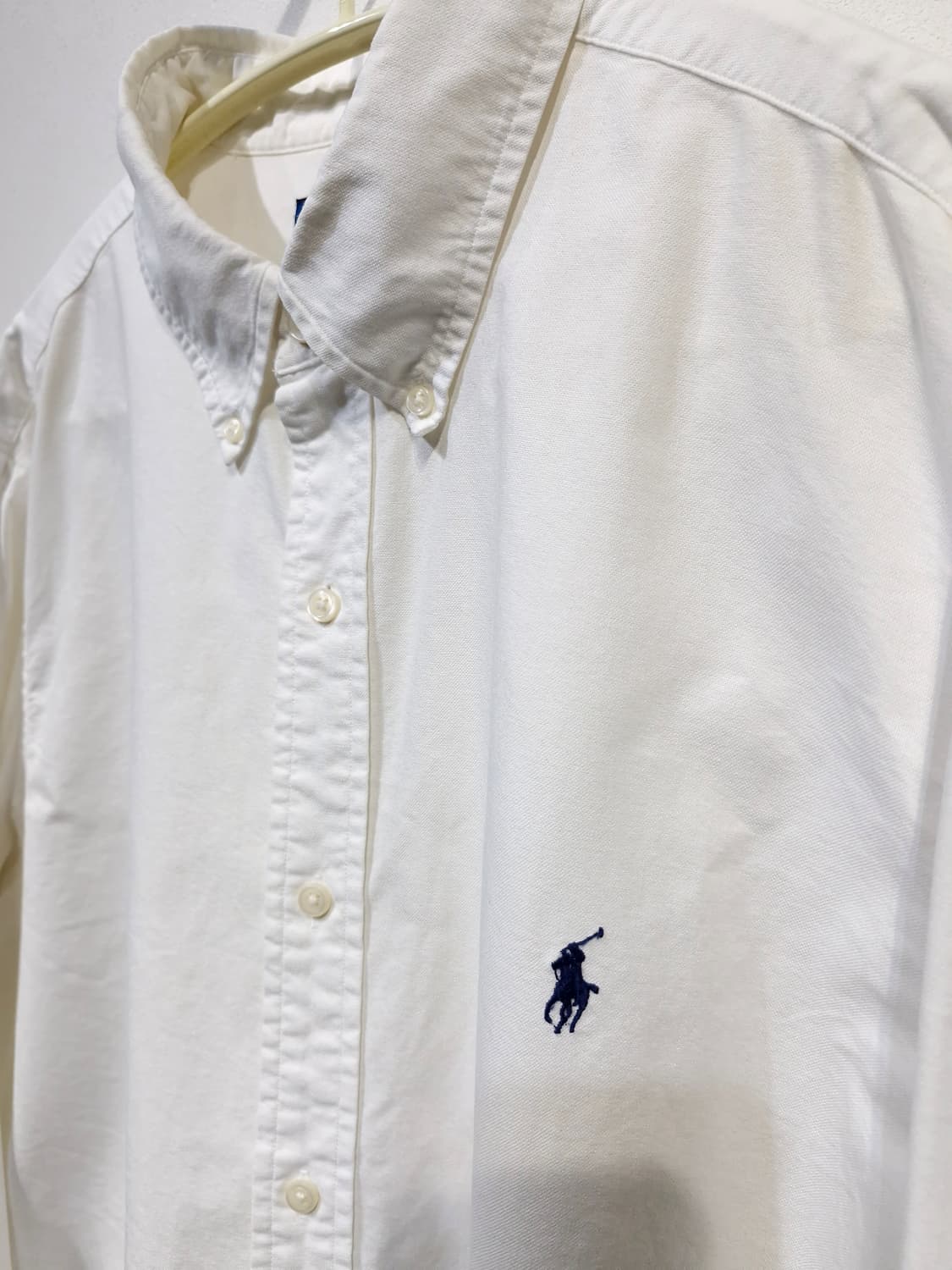 [신형QR]폴로랄프로렌 클래식핏 가먼트다이 옥스포드셔츠 상품이미지4