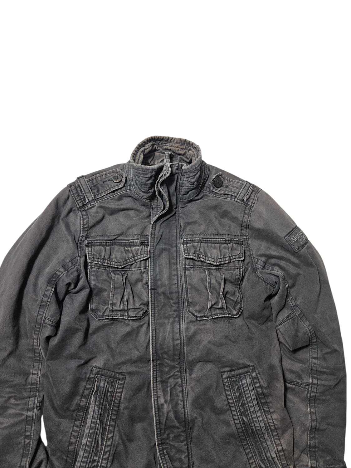 아베크롬비 밀리터리 하드페이딩 자켓 S 상품이미지3