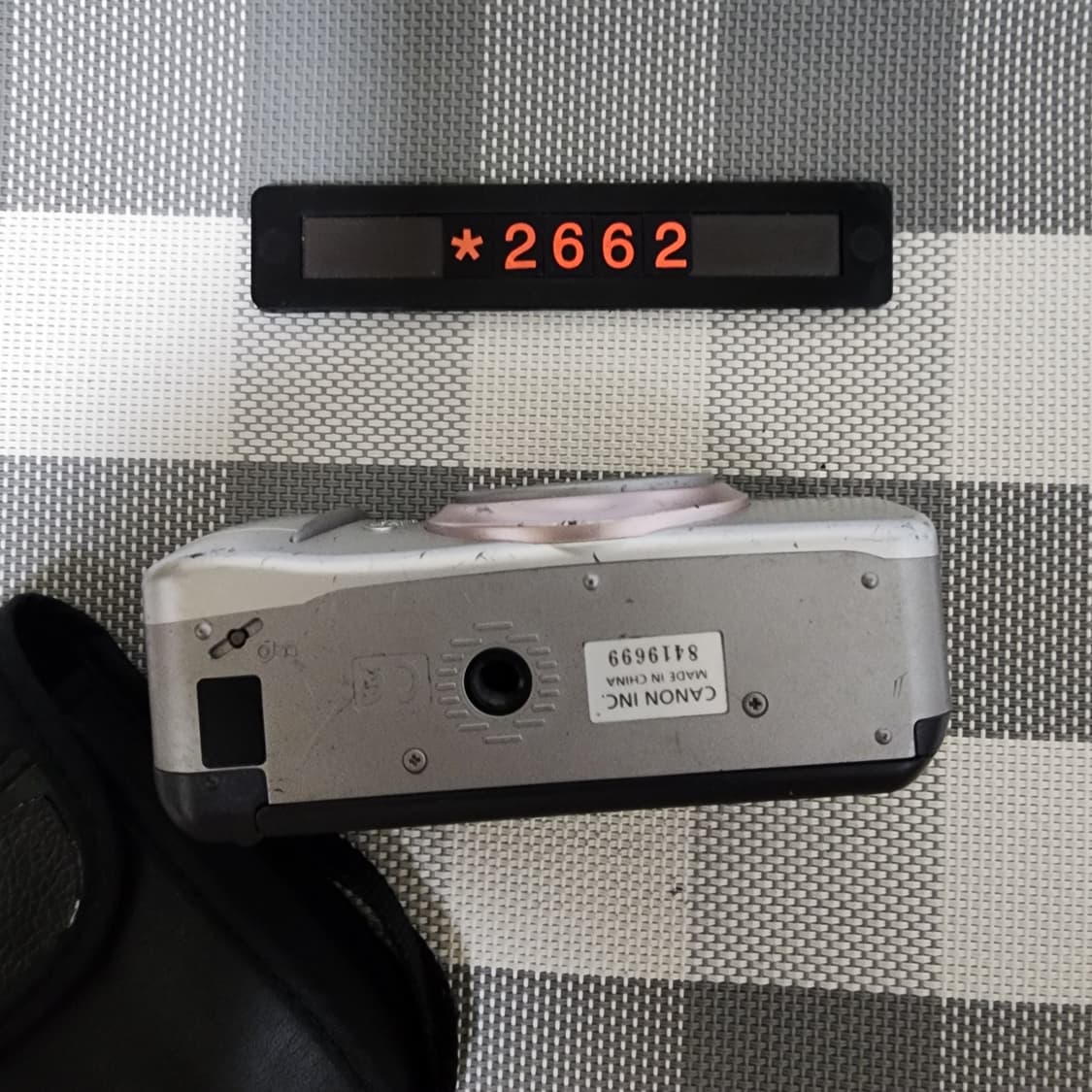 캐논 프리마 줌 80 U DATE 필름카메라 파우치포함 상품이미지4