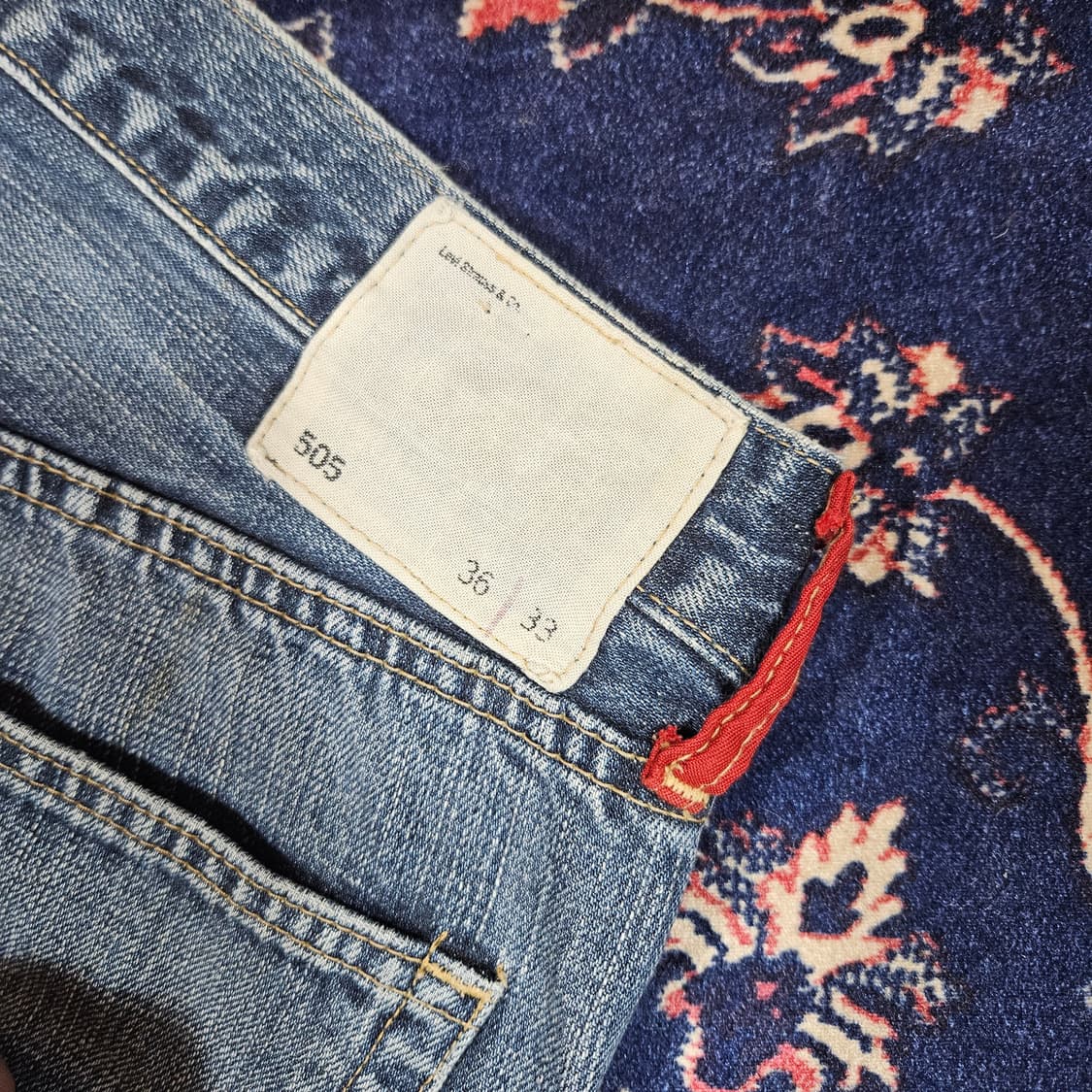 리바이스(Levis) 빈티지 No.505 데님팬츠 36size 상품이미지7