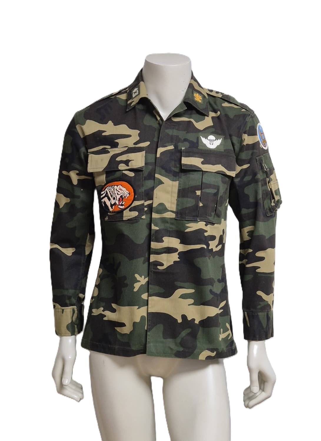 육군 구형 특전사 707특임단 소위 맞춤 독사복 전투복 상의 자켓 (S) 상품이미지1