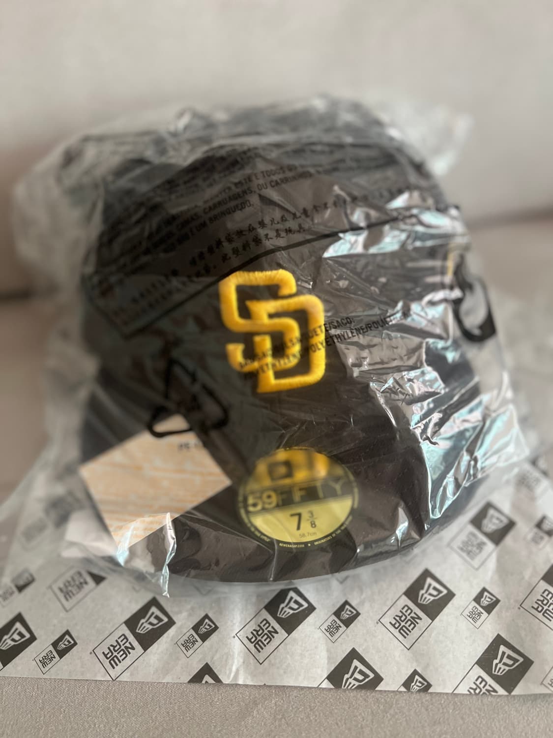 새상품) 뉴에라 MLB 샌디에이고 어센틱 모자 상품이미지2