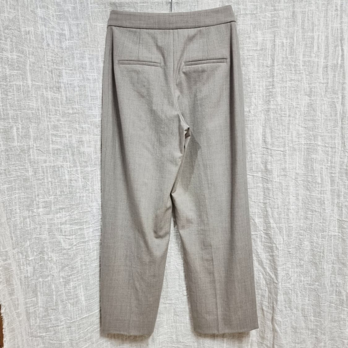 한섬 랑방컬렉션 핀턱 와이드 팬츠 슬랙스 바지 (55) 1회착/상태최상 상품이미지5