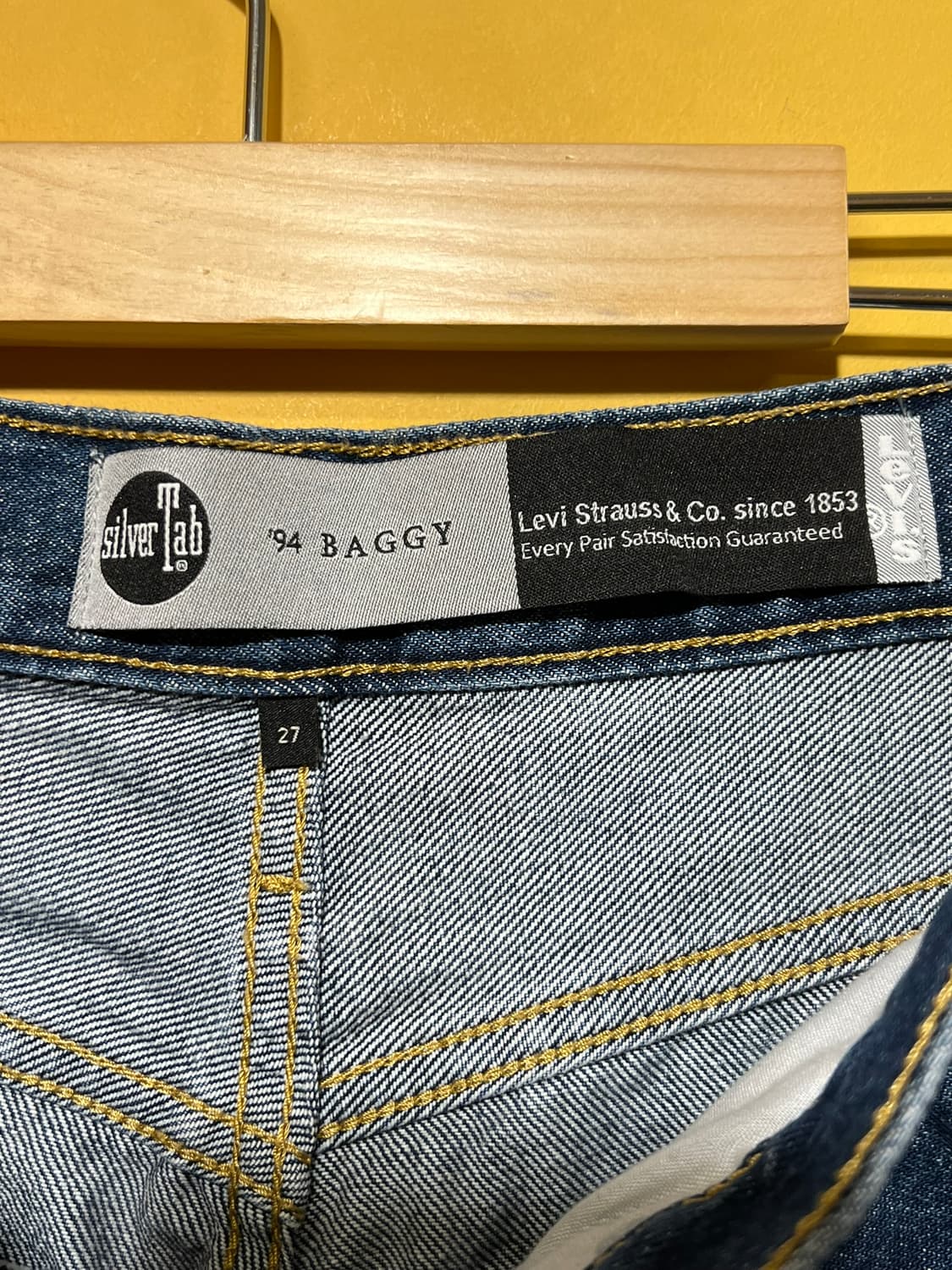 [27x29] 리바이스 실버탭 94 배기 데님 팬츠 스트레이트 상품이미지8