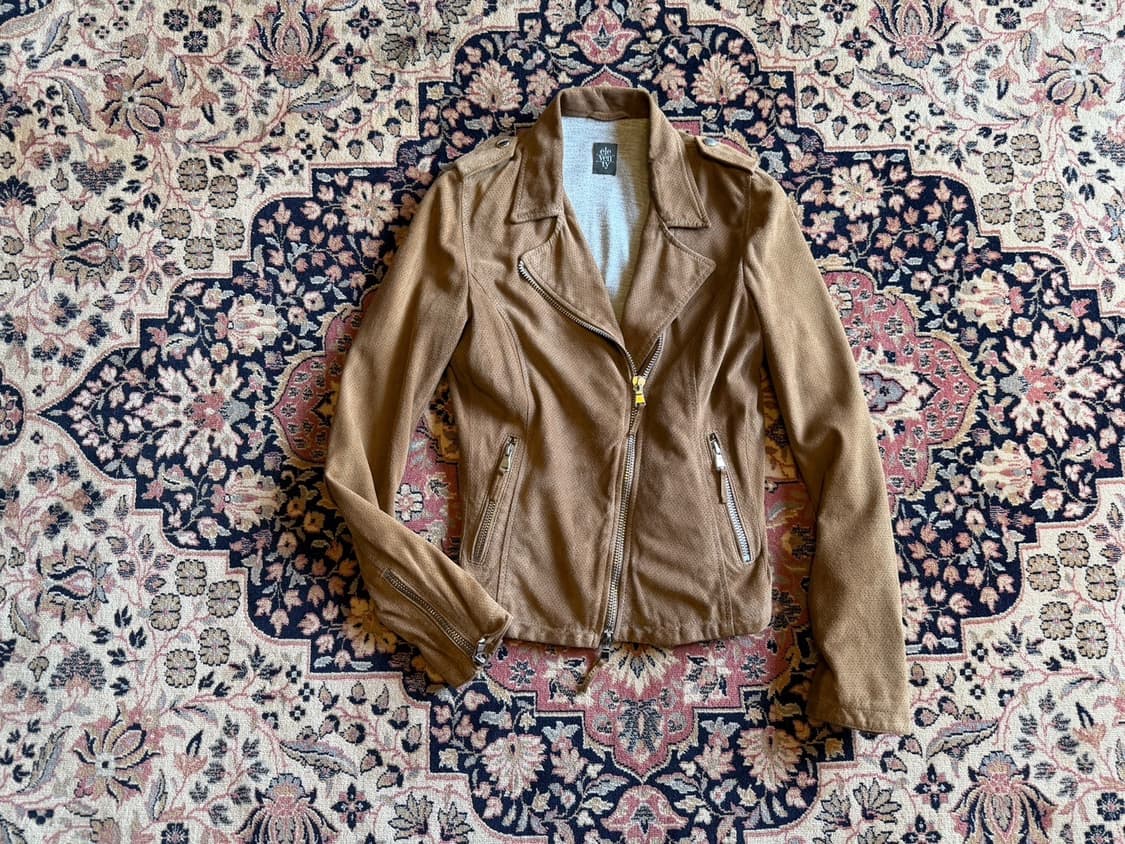 일레븐티 스웨이드 레더 라이더 자켓 55 상품이미지1