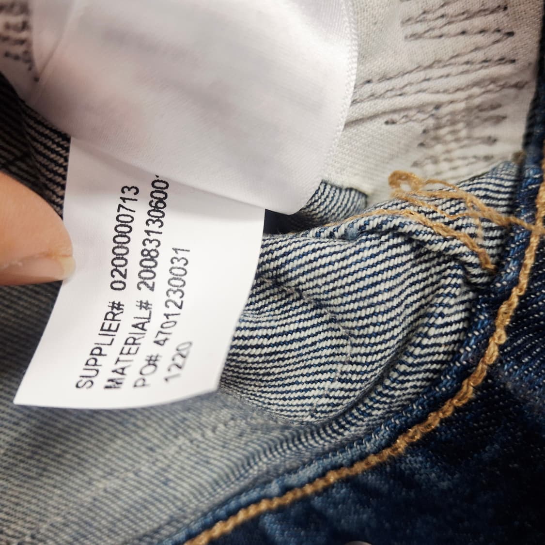 폴로 랄프로렌 21 신형 와펜 패치 데님 자켓 여성 청자켓 XS 상태좋음 상품이미지8