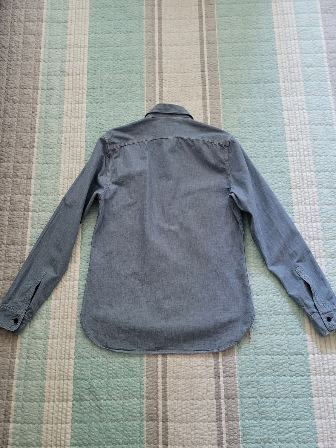 스카치앤소다 Scotch&Soda. 샴브레이 워크셔츠. L 100사이즈 상품이미지9