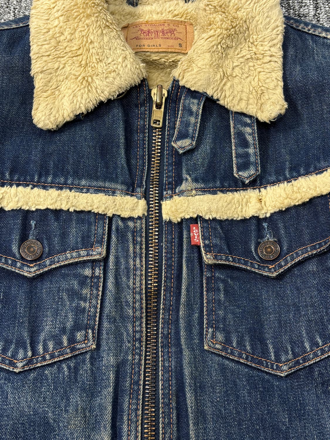 리바이스 쉐르파 데님 트러커 자켓 상품이미지4