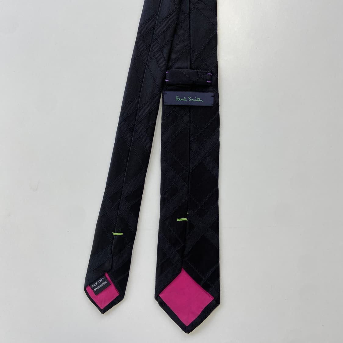 Paul Smith(폴스미스) 명품 정품 블랙넥타이 6.6cm 상품이미지2