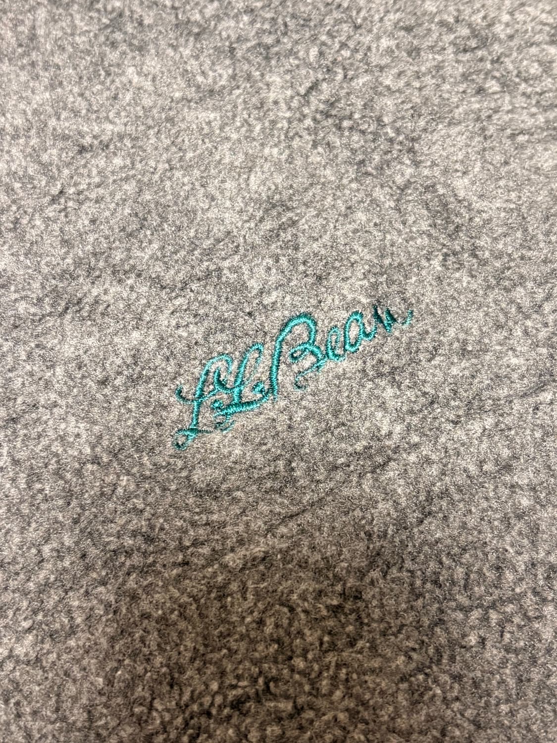 엘엘빈 신칠라 빈티지 스냅 플리스 후리스 그레이 상품이미지2